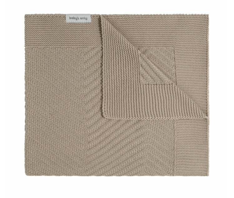 Baby's Only | Ledikantdeken Grace Beige 100x135cm