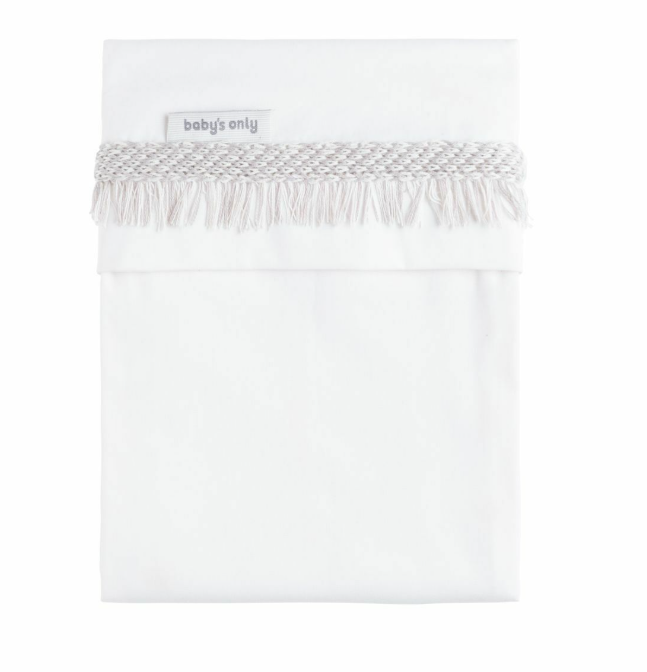 Baby's Only | Ledikantlaken Happiness Urban Taupe/Ecru 120x150