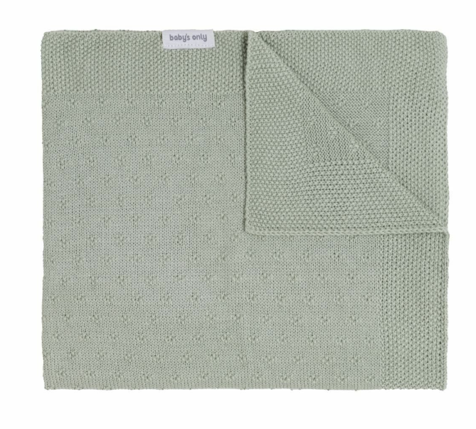 Baby's Only | Deken vr Wieg Mood Laurel Green 70x95