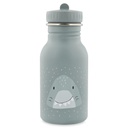 Trixie | Drinkfles Mr. Shark Blauwgrijs 350ml