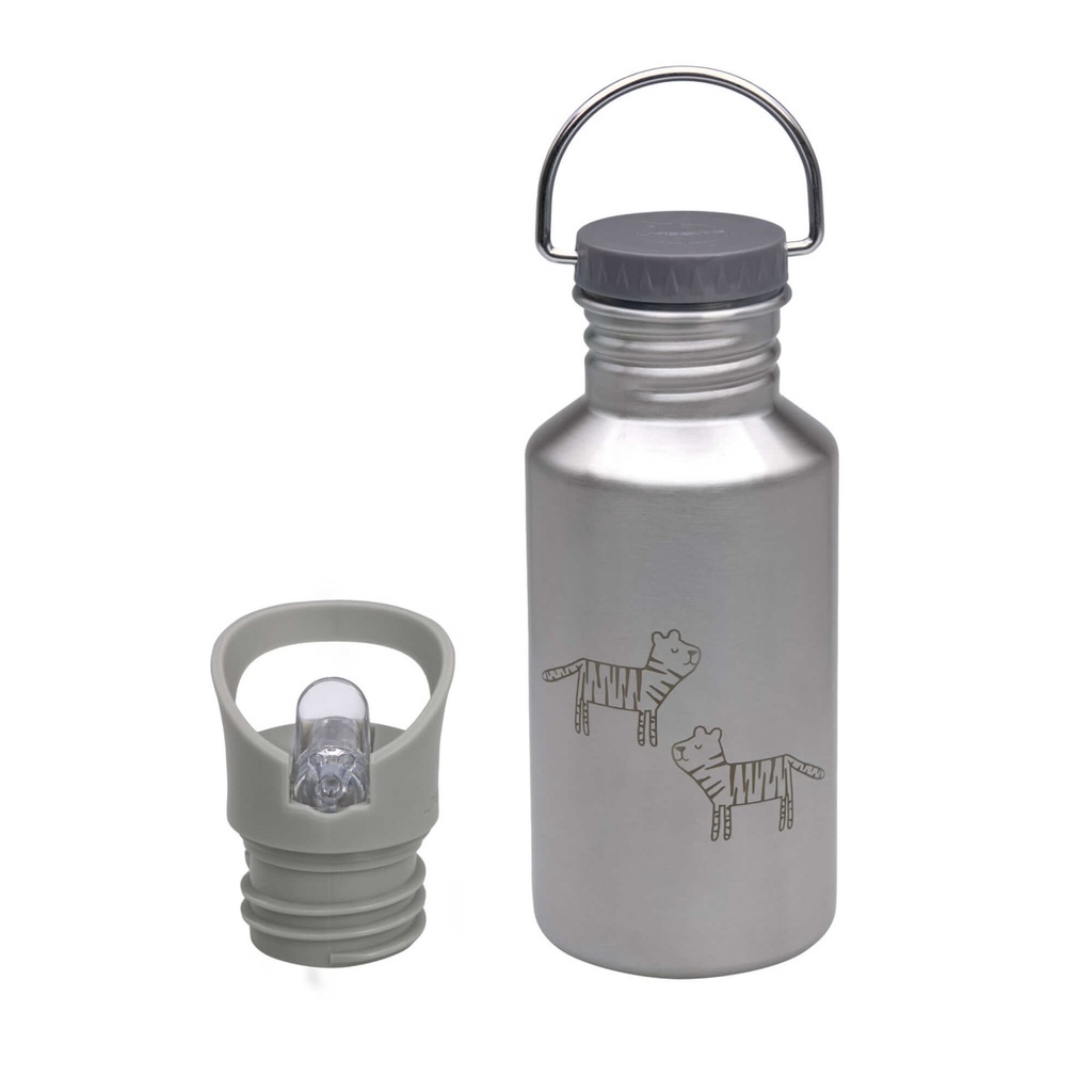 DRINKFLES, Bottle, Stainless steel, Safari Tiger, 500ml