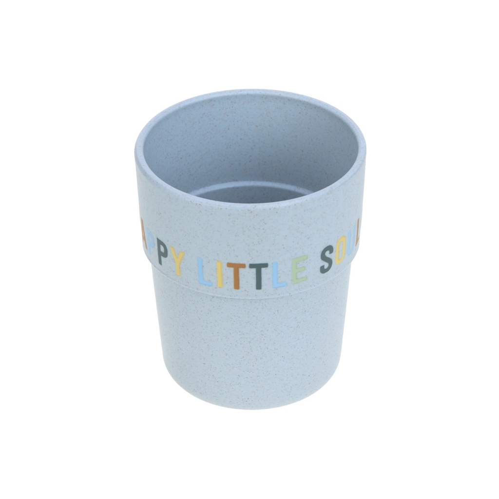 Laessig | Drinkbeker Mug Happy Fruits Lemon Cellulose/PP Blauw 200ml