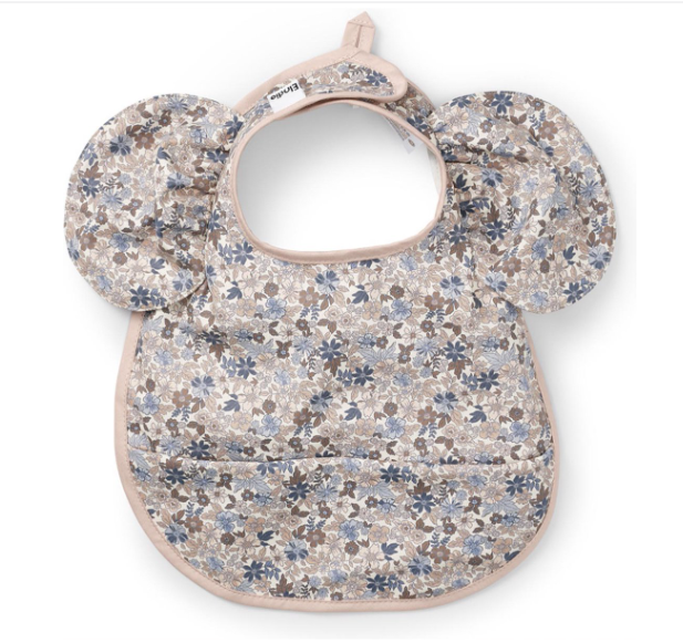 Elodie | Slabbetje met Opvangbakje Blue Garden Light