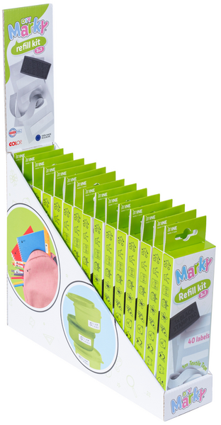 Marky | Stempelkussen Refill Kit Zwarte Inkt  