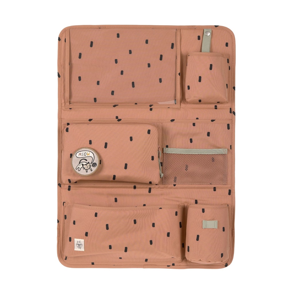 Laessig | Organiser vr Auto Happy Prints Caramel 44x56cm