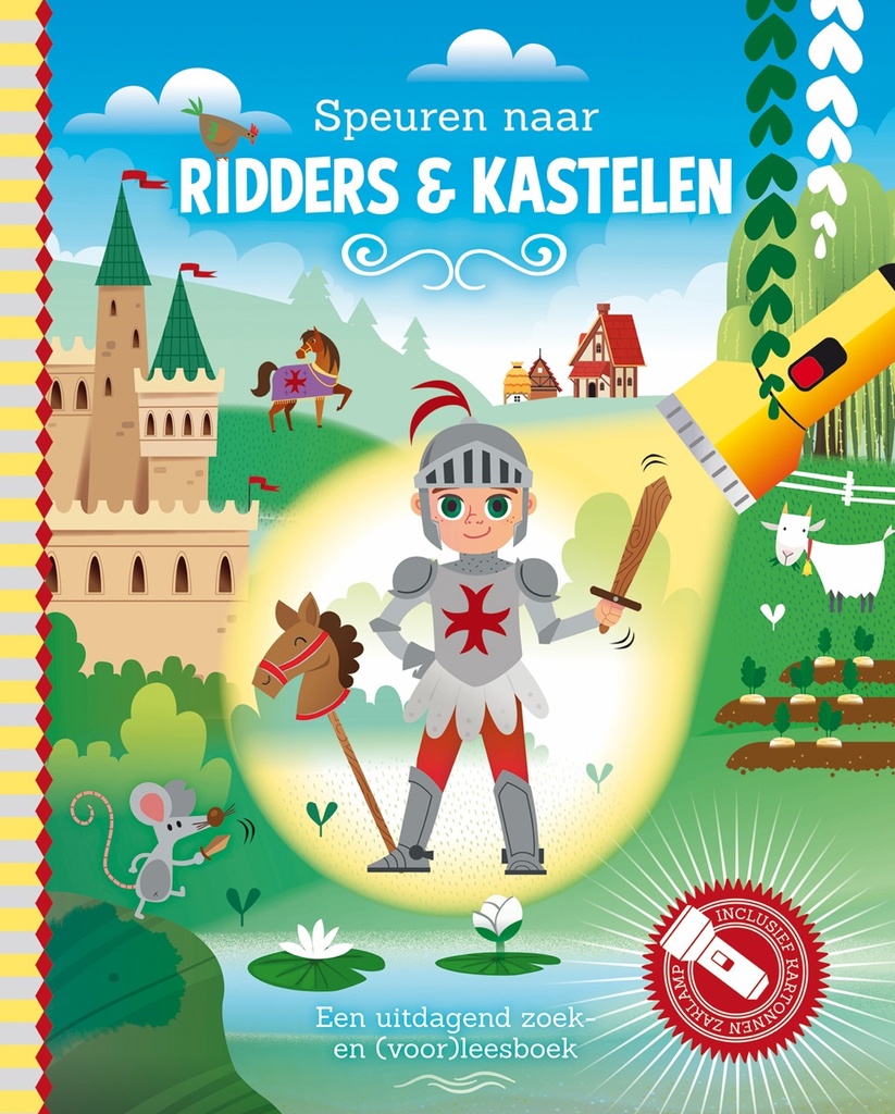 De Lantaarn | Boek "Speuren naar ridders & kastelen"