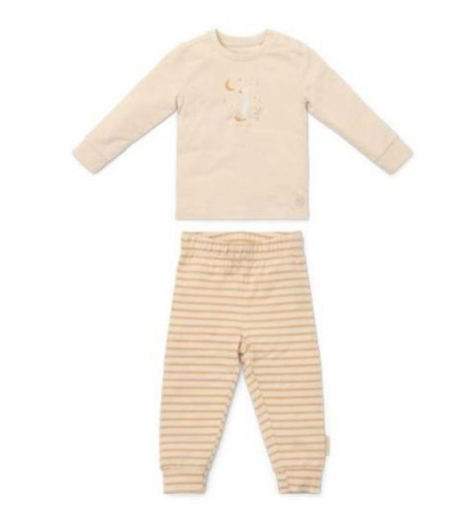 Little Dutch | Pyjama Natural Stripes M74/80 2-pack