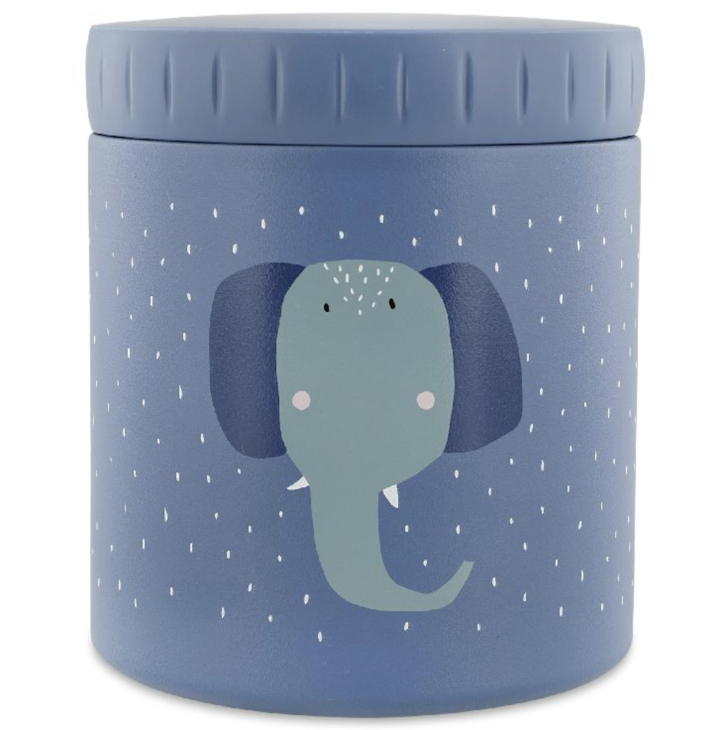 Trixie | Lunchpot Isothermisch Mrs. Elephant Blauw 500ml