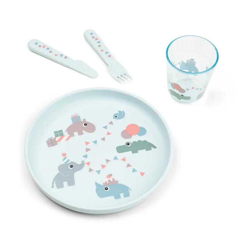 Done by Deer | Eetset Foodie Celebration Blauw 