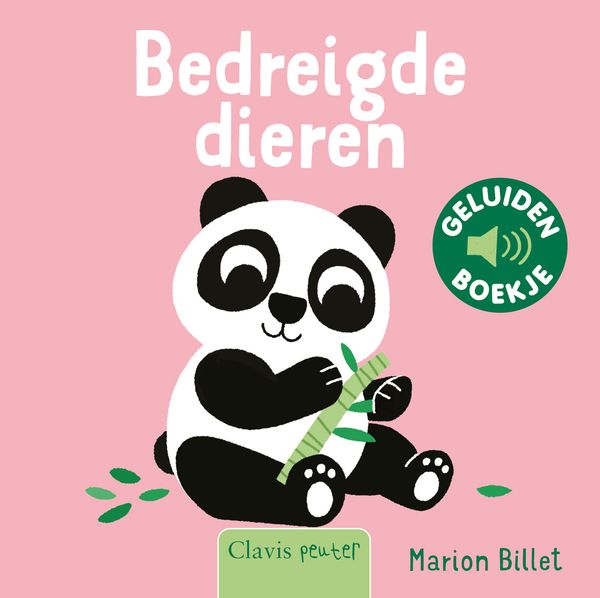 Clavis | Boek Bedreigde Diersoorten Geluidenboekje - Marion Billet