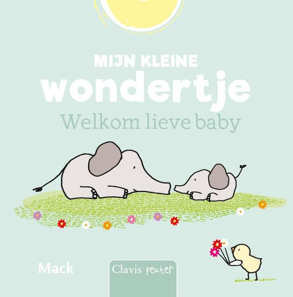 Clavis | Boek Mijn Klein Wondertje Welkom Lieve Baby - Mack Van Gageldonk