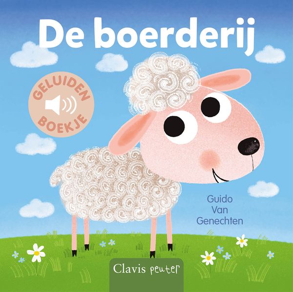 Clavis | Boek De Boerderij Geluidenboekje - Guido Van Genechten