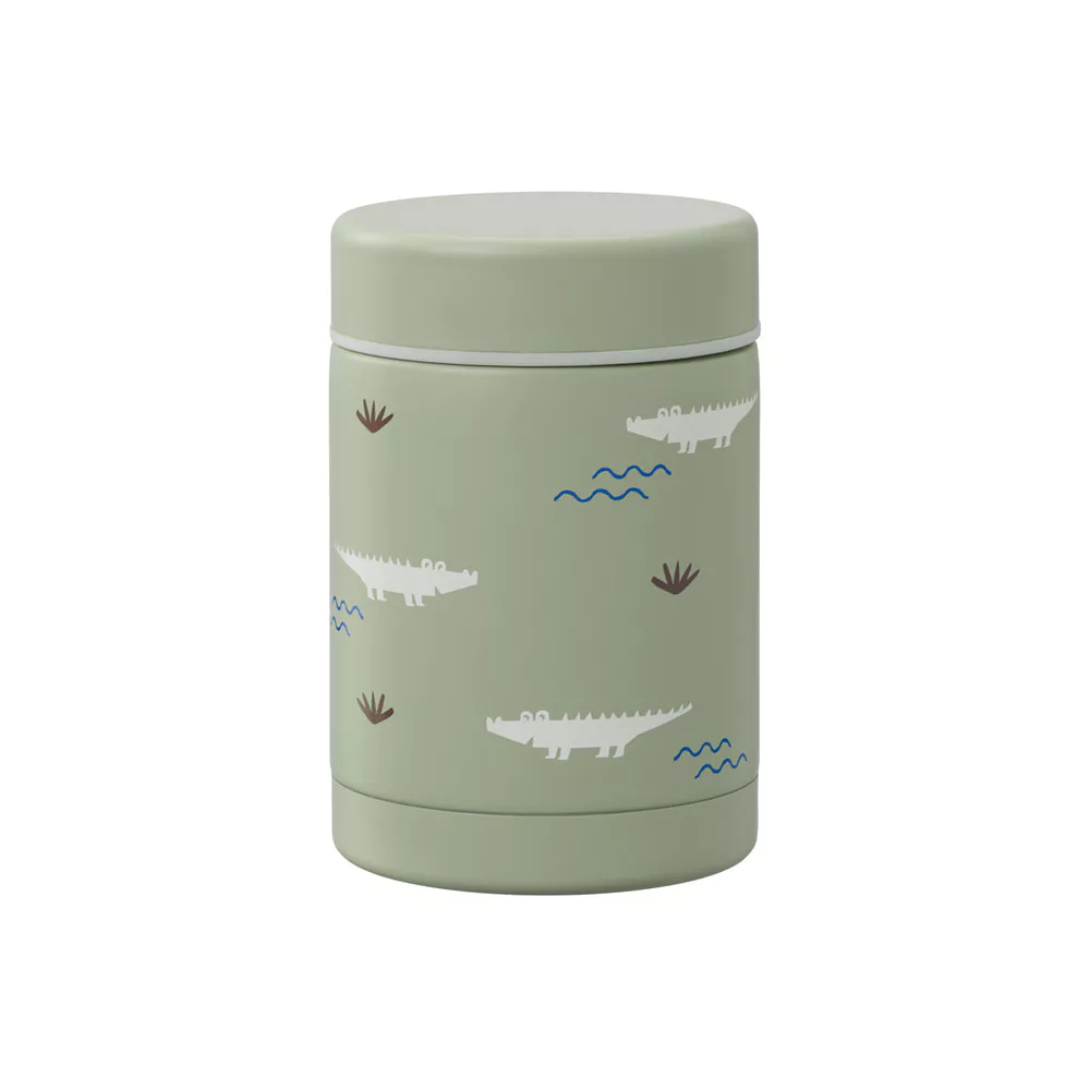 Fresk | Thermosbeker Crocodile Nordic Food Jar Groen 300ml