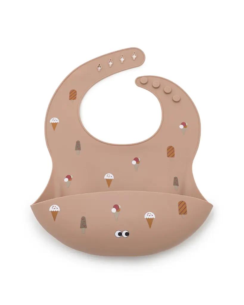 Noui Noui | Slabbetje Ice Cream Old Rosa Silicone