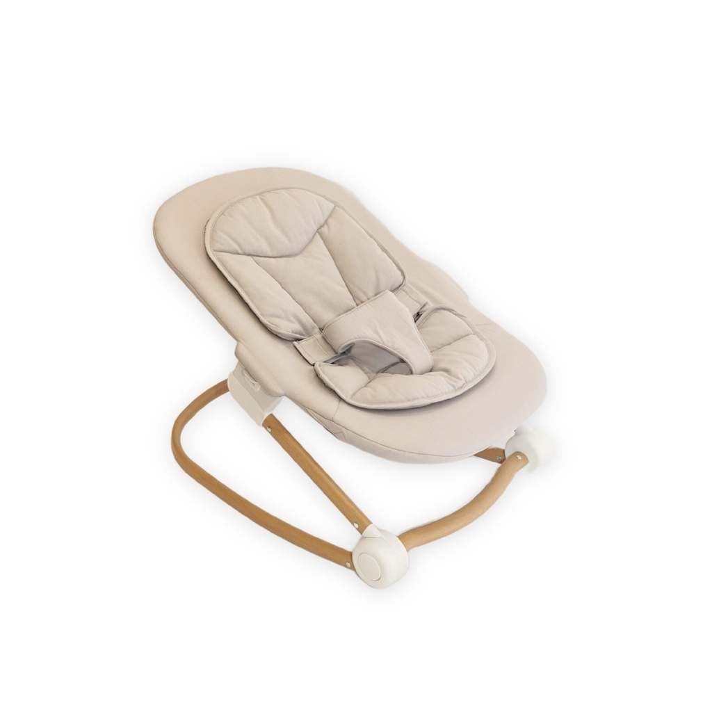 Bo Jungle | Relax Bouncer Grow With Me With Frame Pure White