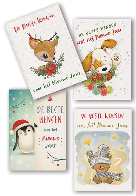 Carré Cards | Nieuwjaarsbrief A5 Gelijnd met Enveloppe 