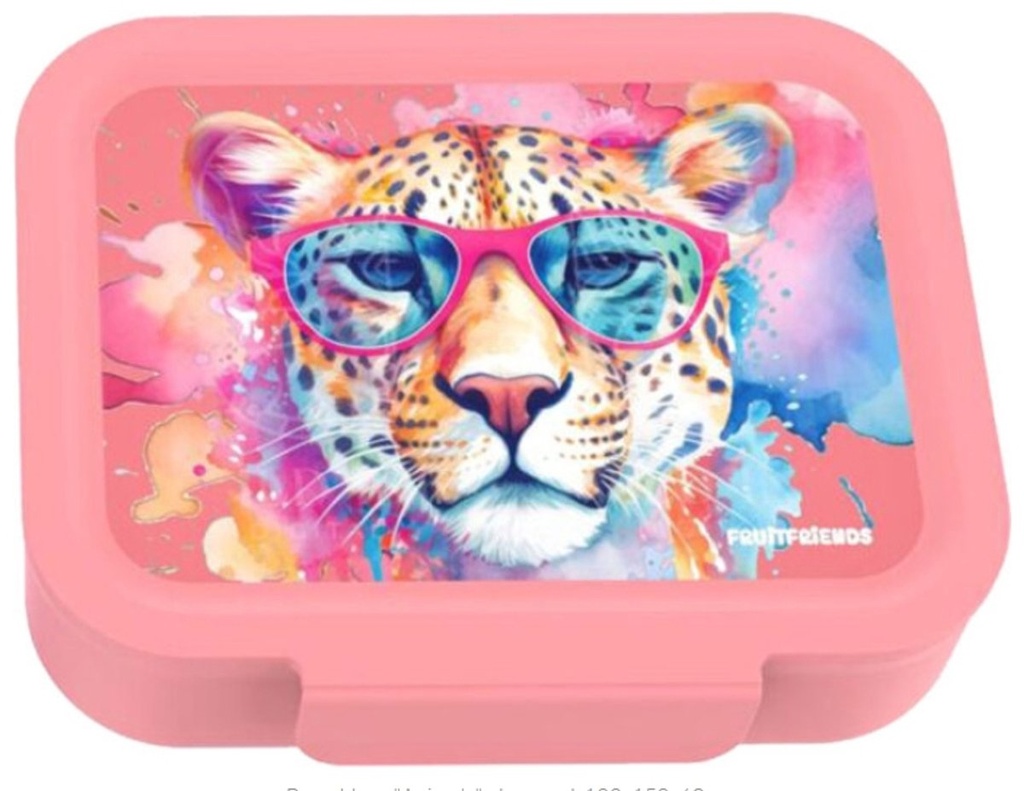 Lunch Buddies | Brooddoos Animals Leopard Pink