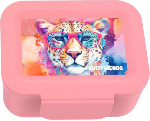 Lunch Buddies | Koekendoosje Animals Leopard 130x95x50mm
