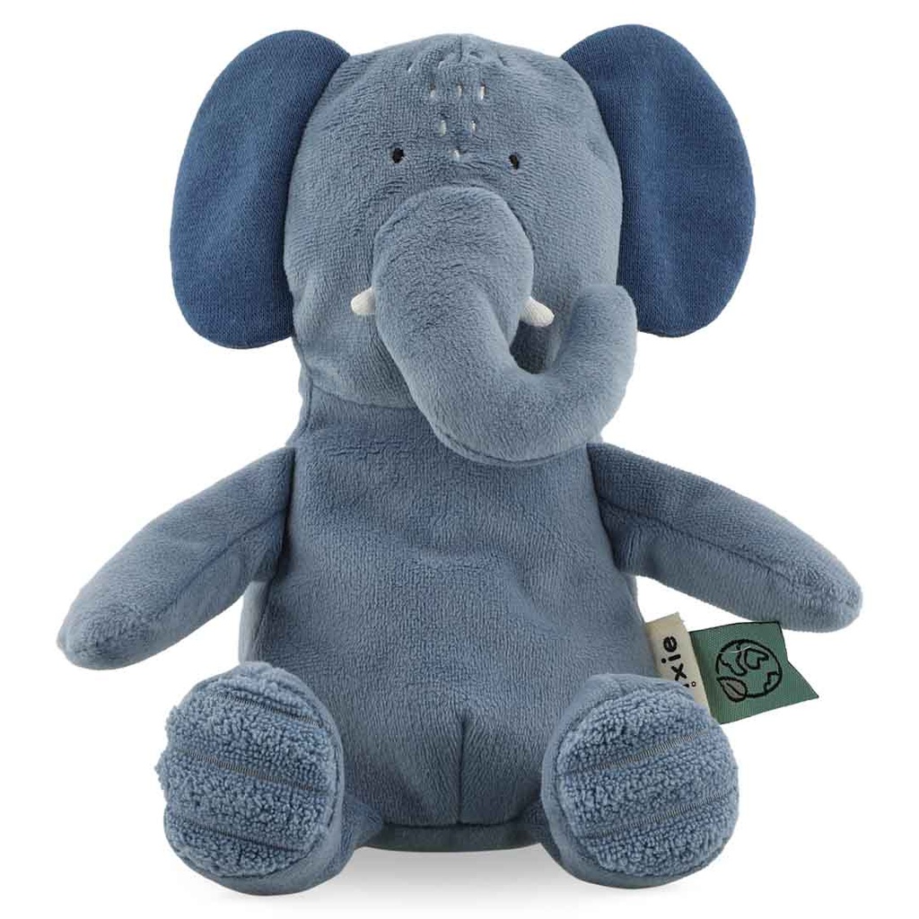 Trixie | Knuffel Plush Toy Baby Mrs. Elephant Blauw 12x10x22
