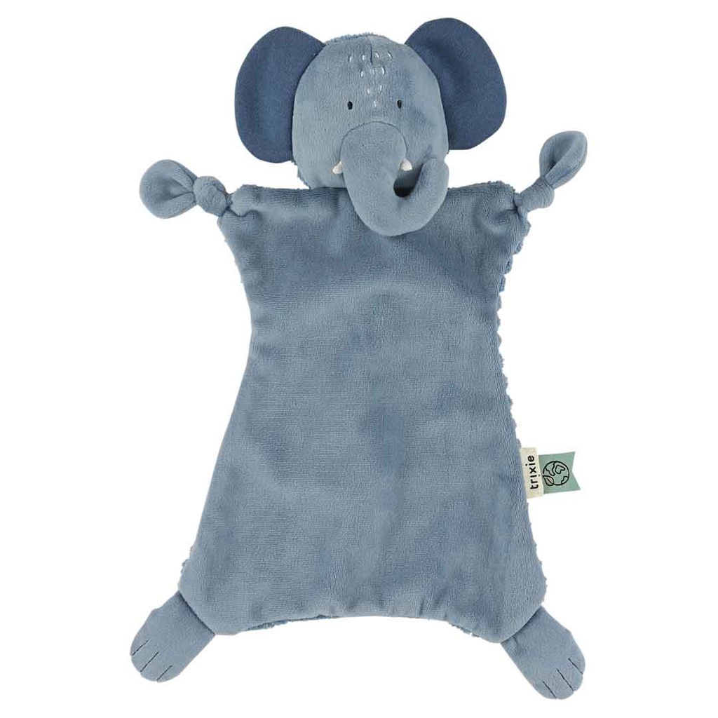 Trixie | Knuffeldoek Mrs Elephant Olifant Blauw