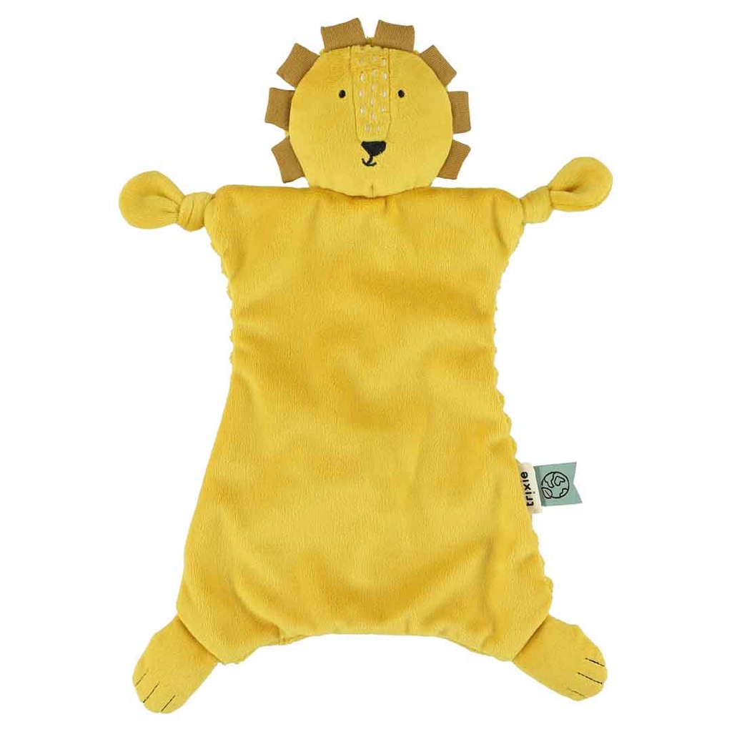 Trixie | Knuffeldoek Mr. Lion Geel