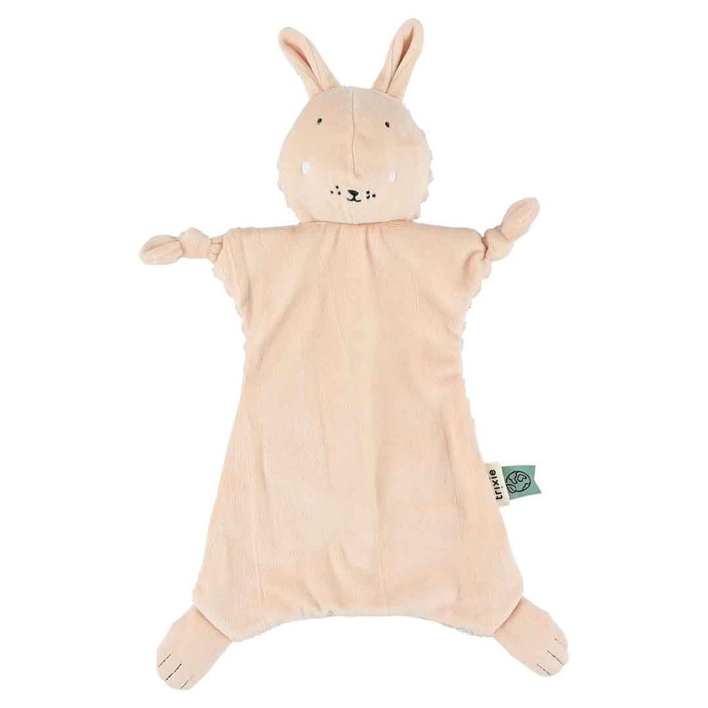 Trixie | Knuffeldoek Baby Comforter Mrs. Rabbit Konijn Lichtroze