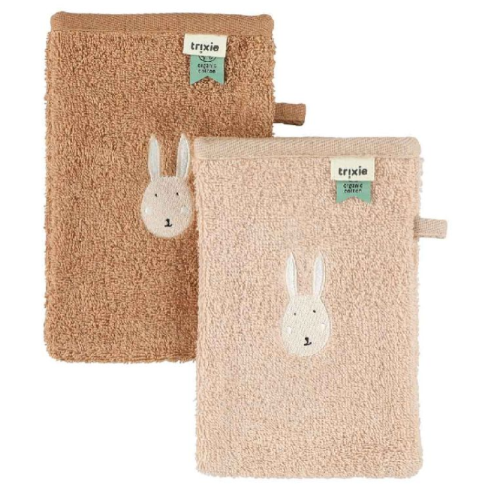 Trixie | Washandje Rabbit Konijn Roze 2-pack