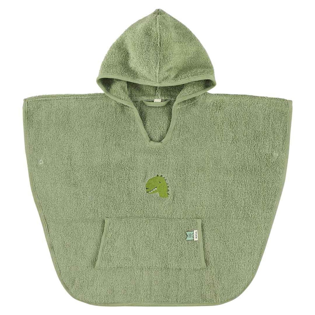 Trixie | Poncho Dino Groen 75x64cm