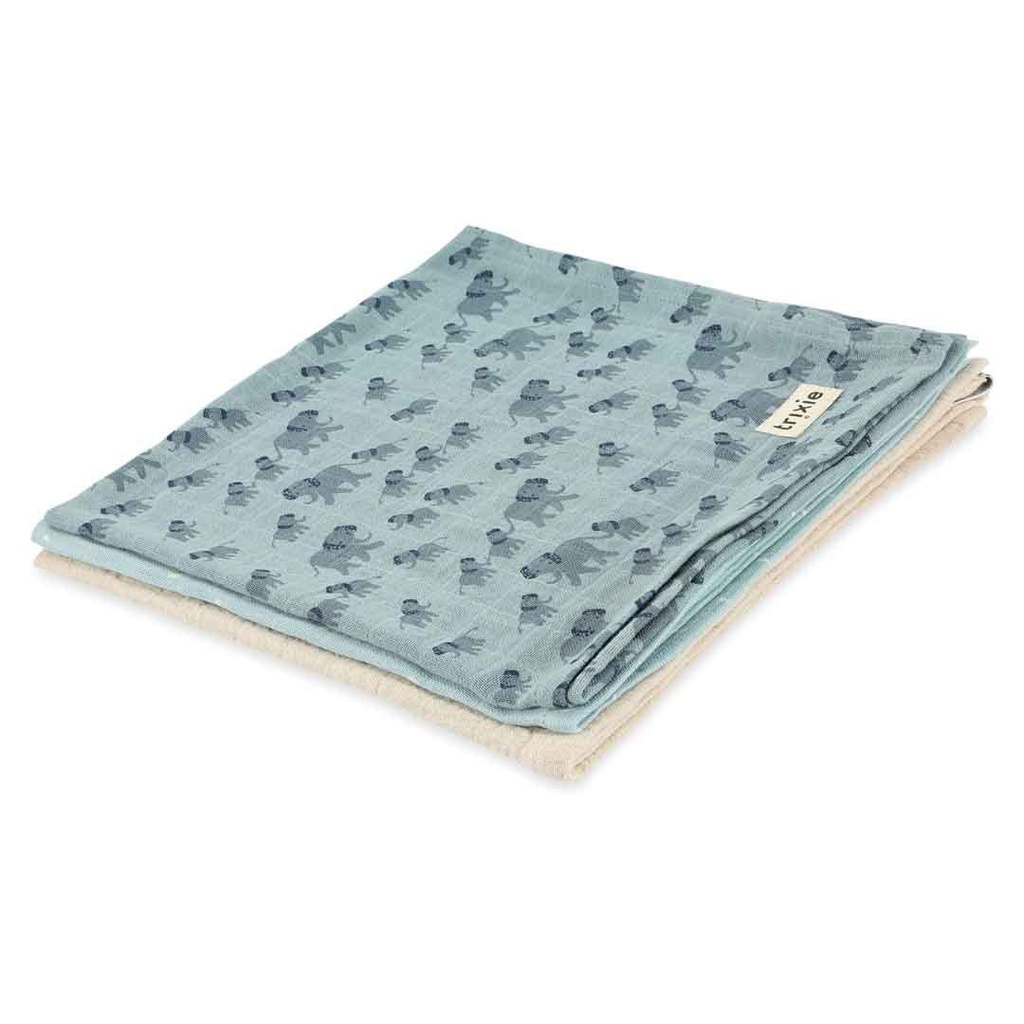 Trixie | Tetra Doek Enchanting Elephant 3-Pack 55x55cm 