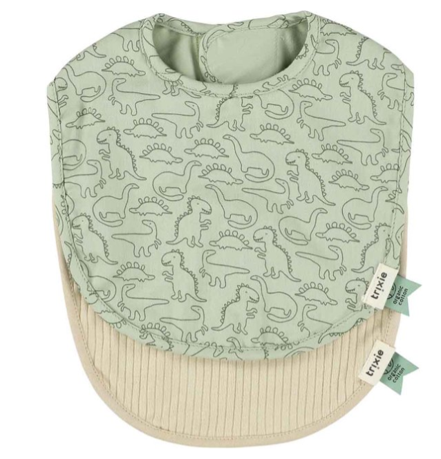 Trixie | Slabbetje Daring Dino 2-pack