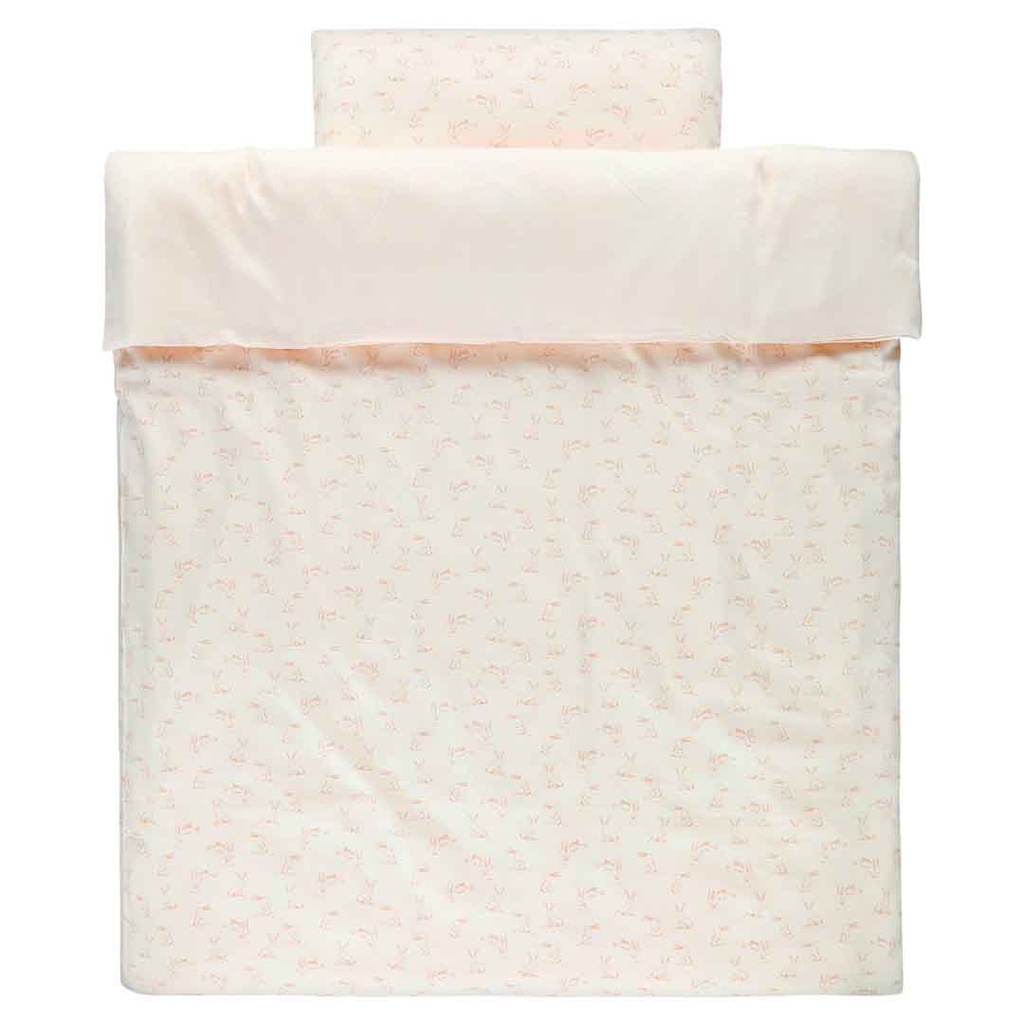 Trixie | Donsovertrek Rosy Rabbit Roze 100x140cm