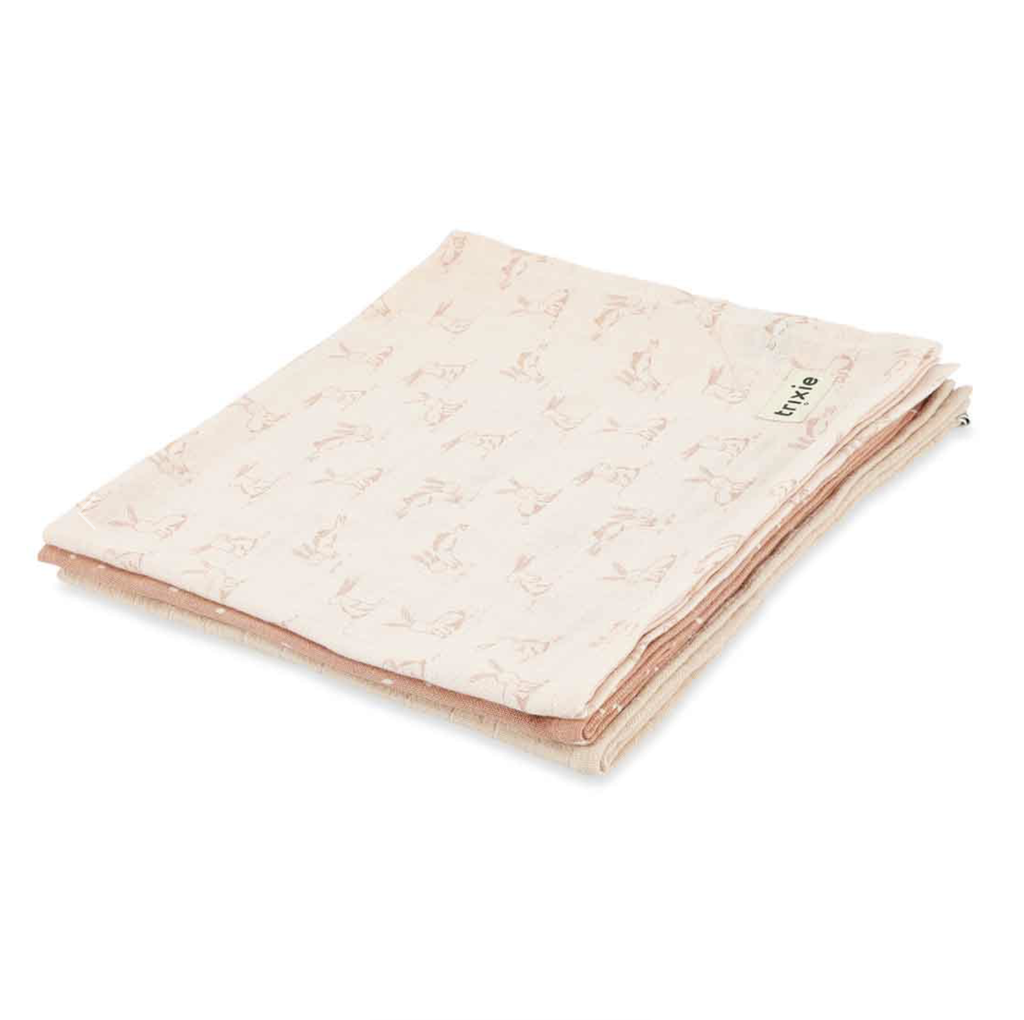 Trixie | Tetra Doek Rosy Rabbit Roze 55x55cm 3-pack