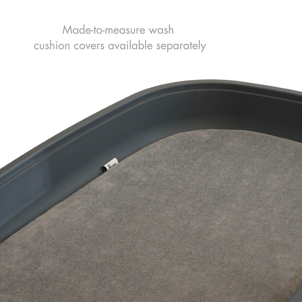 Bo Jungle | Waskussenhoes Balneo Grey Grijs