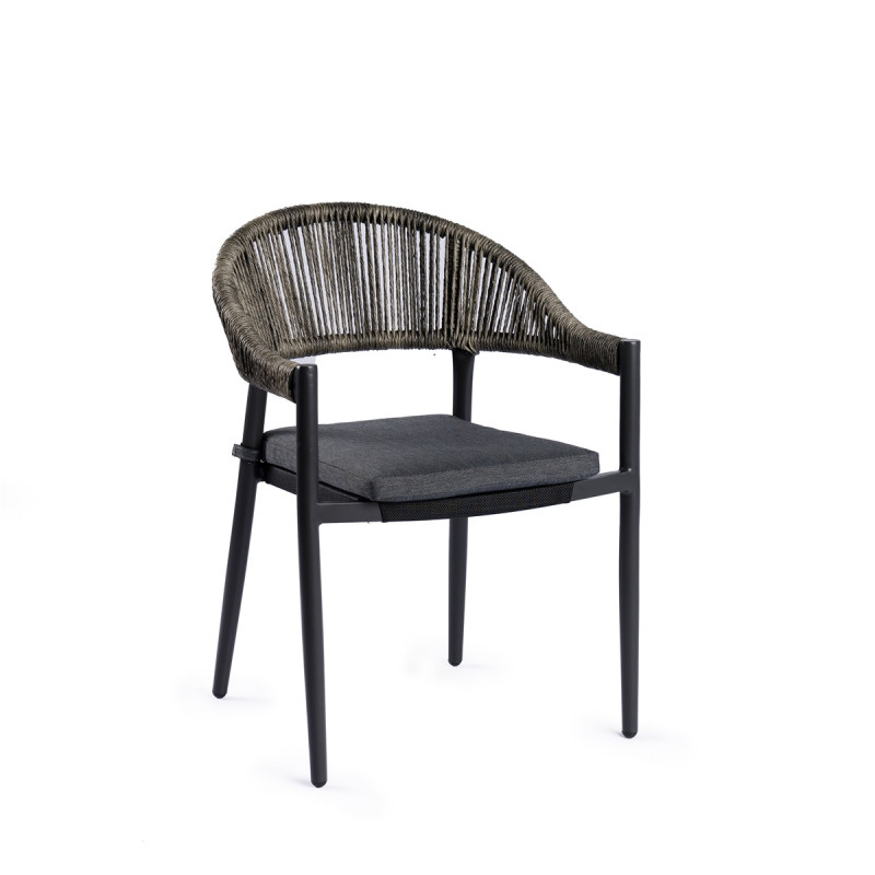 Vigo Dining Chair Charcoal