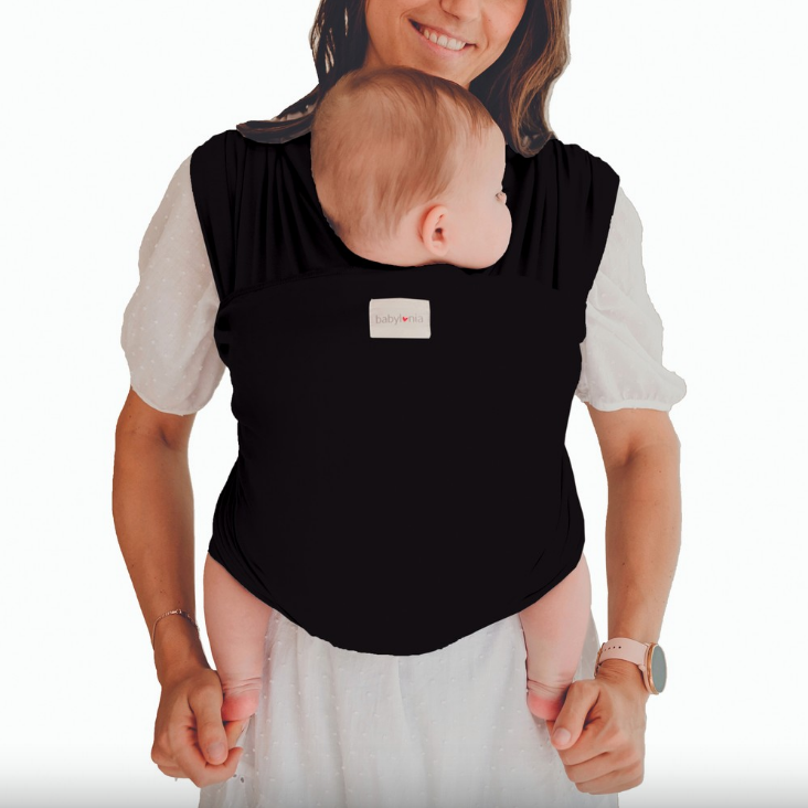 Babylonia | Draagdoek Tricot-Slen Organic Black