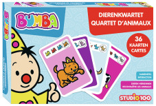 GEZELSCHAPSSPEL, Bumba, Dierenkwartet - 36 kaarten.