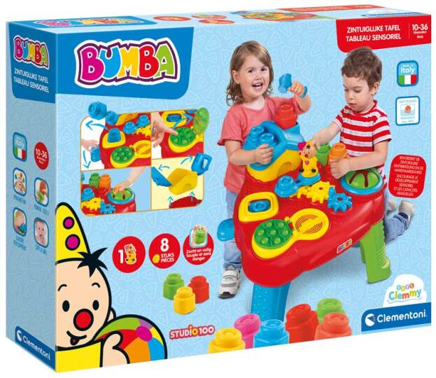 TAFEL, Bumba, Clemmy, Sensorische Tafel
