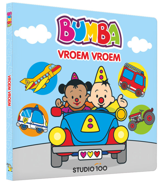 BOEK, Bumba, vroem vroem, kartonboek