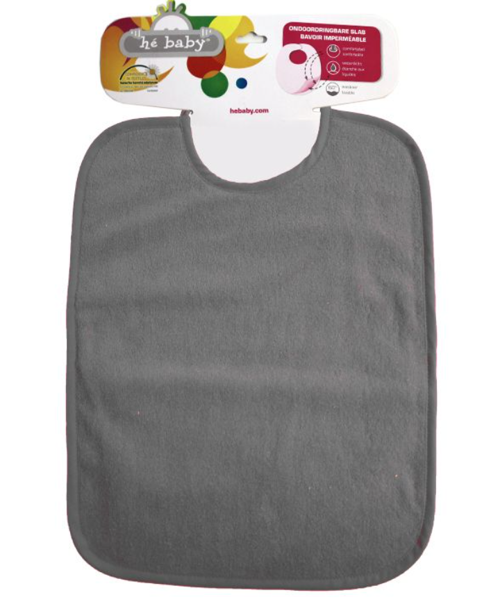Hé Baby | Slabbetje antraciet/anthracite 