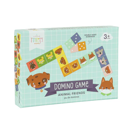 A  Little Lovely Company | Gezelschapsspel Domino game Animal Friends