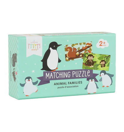 A Lovely Little Company | Puzzel Animal Families Matching Puzzle 