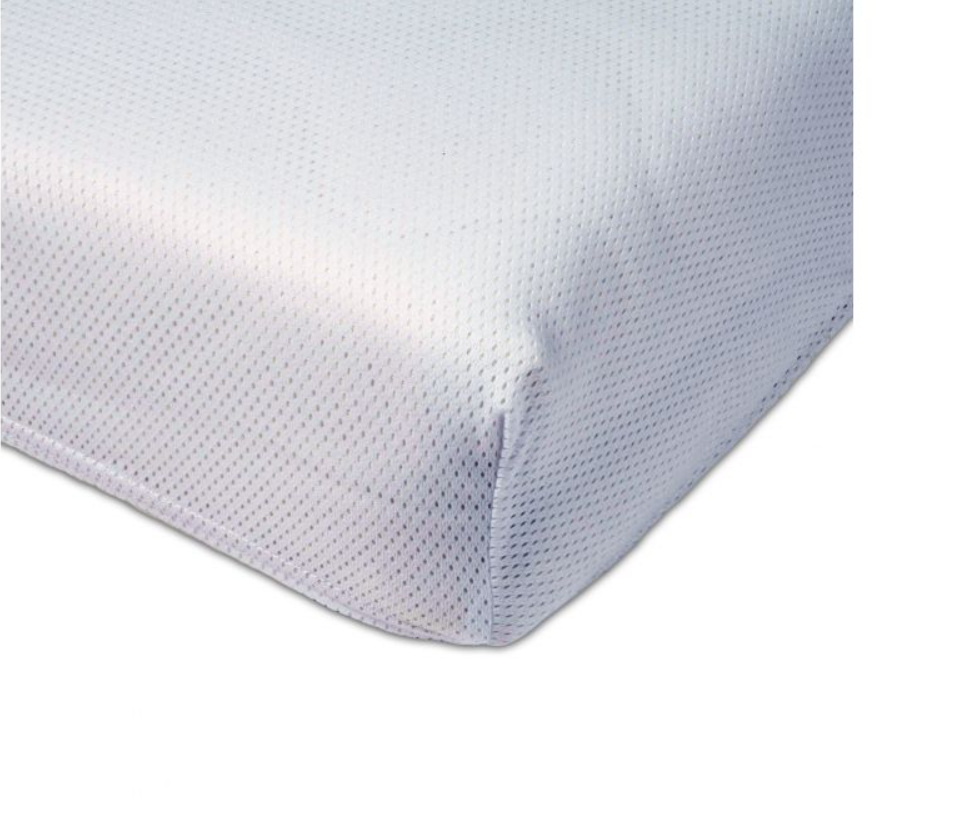 ABZ | Zzzoo Airgosafe  Hoeslaken vr Wieg Wit 40x80cm 