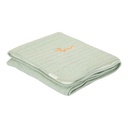 Little Dutch | Deken Wieg Nappie Melange Pure Sage Quilted 70x100cm