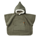 Cloby | Poncho Teddy Forest Green 1-3J