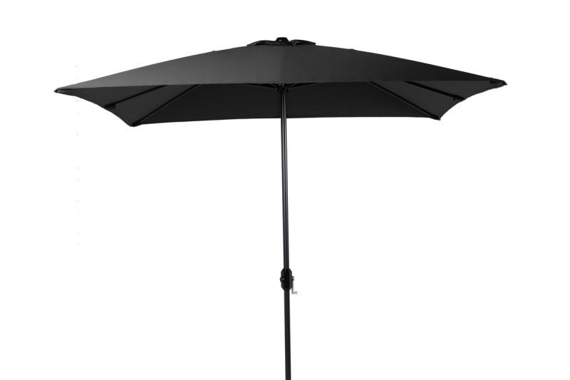Tierra | Parasol Round Charcoal  Rosa Centre Pole Ø 300cm 
