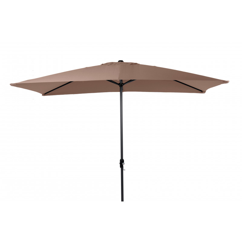 Tierra | Parasol 200x300cm Taupe Savi Centre Pole