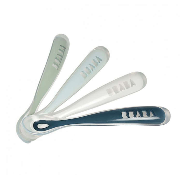 Beaba | Lepel Soft 1ste leeftijd Storm +4m 4-pack