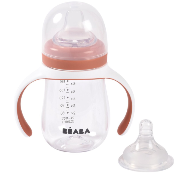 Beaba | Drinkbeker Evolutieve 2in1 Oefenbeker Terracotta 210ml