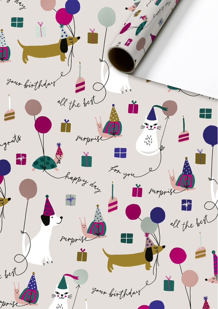 GESCHENKPAPIER | RLX | 70x 1.5 | Murphy Licht Beige