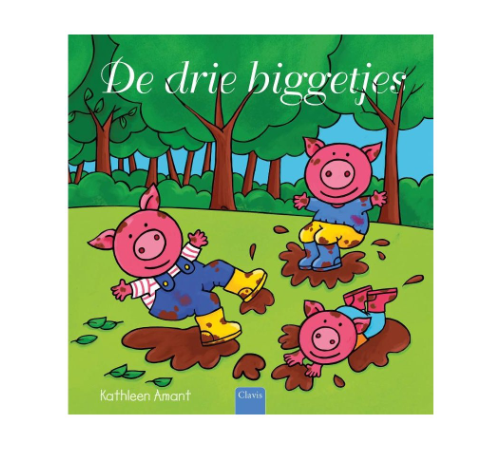 Clavis | Boek De Drie Biggetjes - Kathleen Amant